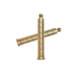 Flecha de bronze com 6/12 peças, arco, peso 100 grãos, ponto de parafuso, de cobre, inserção, acessórios de caça ao ar livre de tiro - Image 6