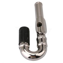 Yibuy flauta não banhada em níquel, conector e flautas, peças de substituição para boquilha - Image 2