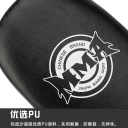 1 pçs saco de boxe almofada areia saco de fitness taekwondo mma mão chutando almofada de treinamento de couro do plutônio engrenagem muay thai pé alvo - Image 5