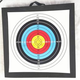 Profissional tiro com arco Alvo Papel, tiro com arco Alvos, Bow Arrow Gauge, tiro tradicional, esportes ao ar livre, 5 pcs por lote - Image 1