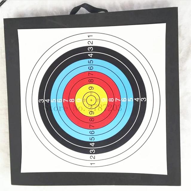 Kit de 5 Alvos de Papel para Tiro com Arco - Perfeito para Tiro Tradicional e Esportes ao Ar Livre