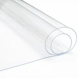 Limpar Ultra-Transparente Tecido De PVC, Pano De Vidro Macio, Cristal Impermeável, DIY Craft Decor, Folhas De Proteção - Image 1