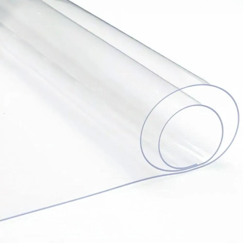 Limpar Ultra-Transparente Tecido De PVC, Pano De Vidro Macio, Cristal Impermeável, DIY Craft Decor, Folhas De Proteção - Image 1