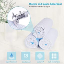 Tapete de fraldas descartáveis para pet, Almofada Absorvente para Cachorro, Toalha de Chão para Gato, Suprimentos Fisiológicos para Cachorro, Training Pads for Pee - Image 6