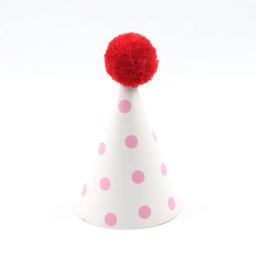 Touca de papel colorida diy com pompom e estrela, festa para bebês, crianças, aniversário, natal, presente, arco - Image 5