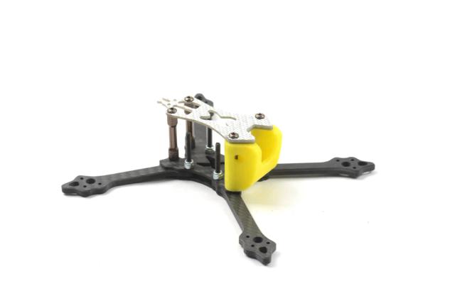 Kit de Corrida Skystars Runcam em Fibra de Carbono com Quadro 140mm, Runcam Nano 2, Caddx EOS2 e Braço de 4mm