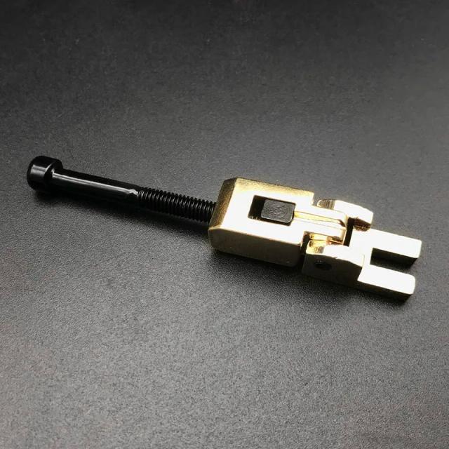 Ponte Tremolo Guitarra Elétrica Travamento Duplo Selas Bloqueio Corda Metal