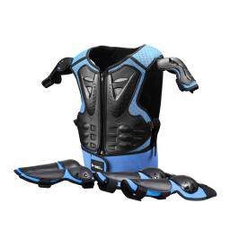 Protetor corporal completo para patinação e esqui, jaqueta de equitação infantil, roupas esportivas anti-queda, ombro e guarda de joelho Motocross - Image 3