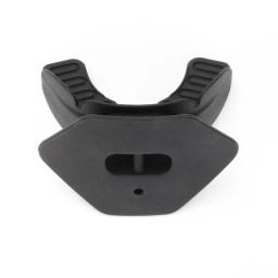 Futebol americano boca guarda lábio dentes protetor max fluxo de ar bocal com alça capacete - Image 3
