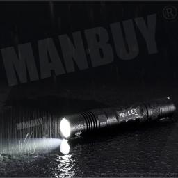 Nitecore lanterna tática led original p10 v2, inclui porta carregador usb, bateria 18650 para caça ao ar livre, à prova d'água, tocha edc - Image 6