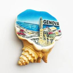 Enfeites 3D Ímã de geladeira, Viagem Criativa Comemorar, Artesanato, Magnetismo, Resina Material Geladeira Adesivos, itália, Itália - Image 2