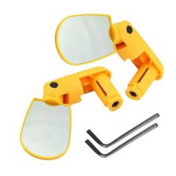 Espelho Retrovisor para Mountain Bike, Acessórios para Bicicleta, Ciclismo, Guiador, Grande Angular, Traseira 360 Girar View Espelhos, 1 Par - Image 5