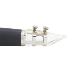 Clarinete bocal profissional transparente abs plástico bocal woodwind instrumento peças de reposição clarinete acessórios - Image 5