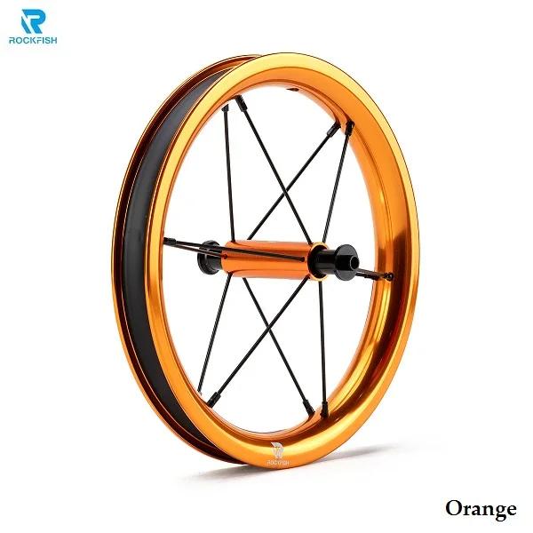 Conjunto de Aros de Bicicleta Rockfish K02 com Liga de Alumínio e Cubo Deslizante de 12 Polegadas