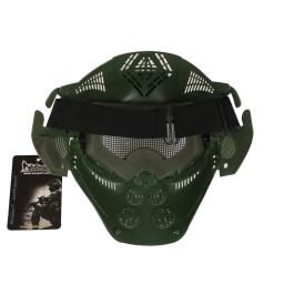 Máscara Facial Tática Completa para Paintball, Malha De Aço De Metal, Respirável, Airsoft, Tiro, Protetora, Wargame, Militar, Caça - Image 4
