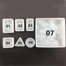 Molde ondulado de resina de silicone, para fazer joias, faça você mesmo, molde líquido - Image 5