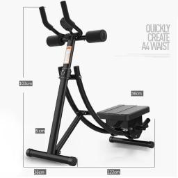 Wolfacemuscle trainer abdominal plataforma cintura fina dobrável máquina foguete rolo slider barriga equipamentos de fitness interior coaster - Image 4