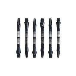 Eixos de voos de dardo 3 peças de alta qualidade al eixos de dardo acessórios preto dardos eixos 45mm comprimento 4.5 rosca 2ba dardos - Image 1