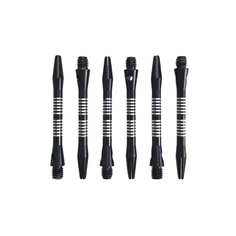 Eixos de voos de dardo 3 peças de alta qualidade al eixos de dardo acessórios preto dardos eixos 45mm comprimento 4.5 rosca 2ba dardos - Image 1