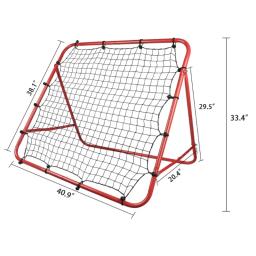 Prática de Futebol portátil Mesh, Indoor e Outdoor Sports, Soccer Ball Goal, Treinamento Ferro, Rebound Net - Image 6