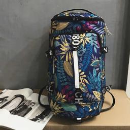 Mochila de basquete esportiva de grande capacidade, Gym Duffle Canvas Bag para homens e mulheres, Sportsbag, Laptop Backpack - Image 5