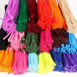 Multicolor Chenille Hastes para Limpadores de Tubulação, Handmade DIY Arte Artesanato Material, Crianças Criatividade Artesanato Crianças Brinquedos, 30 Pcs, 50 Pcs, 100Pcs - Image 3