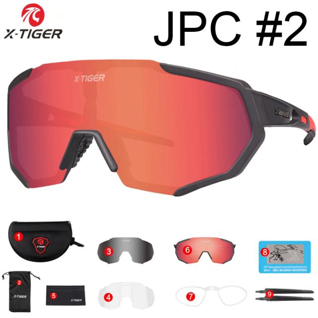 Óculos de Ciclismo Polarizados X-TIGER: Ideais para Homens e Mulheres, com Armação para Miopia e Perfeitos para Esportes ao Ar Livre