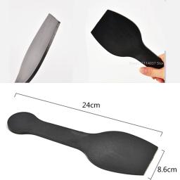 Ferramentas da arte da cerâmica preto plástico clapper argila espátula amassar pá lama diy escultura cerâmica ferramenta auxiliar ferramentas de modelagem - Image 6