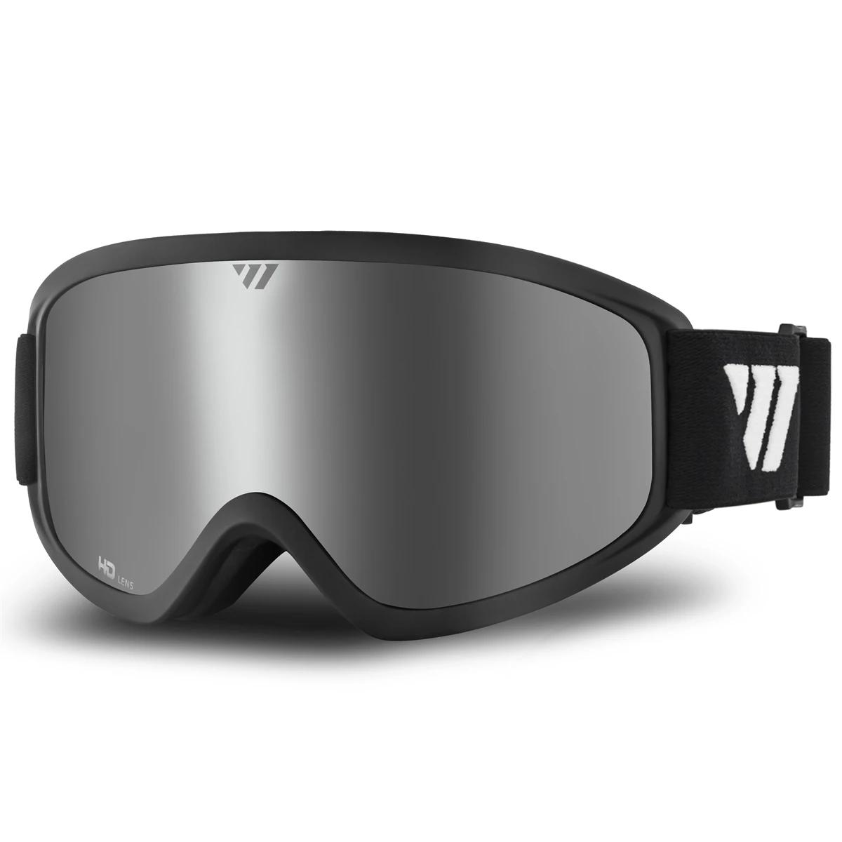 Juli marca óculos de esqui camadas duplas uv400 anti-nevoeiro grande máscara de esqui óculos de neve dos homens mulheres snowboard óculos de neve w1 - Image 1