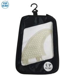 Quilha de surf, quilhas de duas cavidades, tamanho s, em fibra de vidro, cor branca - Image 3