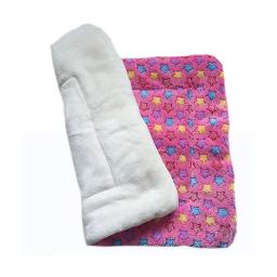 Cama de pelúcia para animais de estimação, colchão com almofada para gatos, suprimentos para animais de estimação, cobertor para cama de inverno, tapete de dormir - Image 6