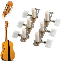 Peças para ajuste de guitarra, afinador branco, acessórios de peça para guitarra clássica - Image 2