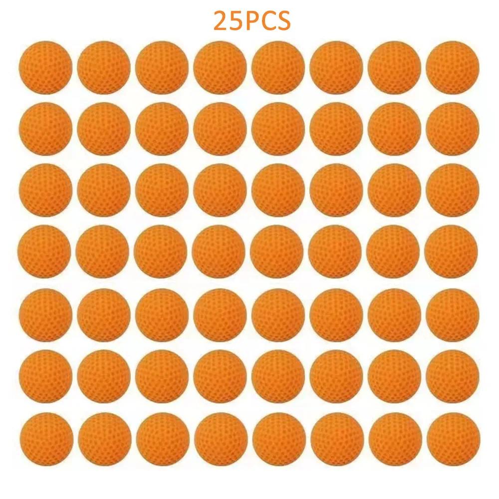 25 pçs plutônio munição recarga substituir bolas de bala pacote crianças brinquedo compatível para nerf rival blasters apollo balas - Image 1