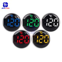 Diymore st16c 22mm led termômetro medidor de temperatura digital indicador com 1m sensor de temperatura sonda-20 -120 ac ac 50 -380v - Image 6