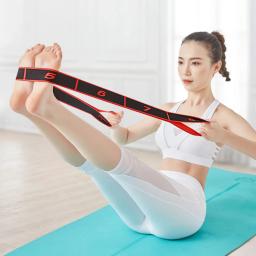 Ginástica profissional adulto latino faixas de treinamento multi-funcional pilates yoga estiramento resistência bandas de fitness elástico - Image 1