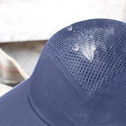 Capacete de segurança, protetor solar da moda, capacete de segurança para trabalho, malha respirável, anti-impacto, leve, construção, boné de autodefesa - Image 4