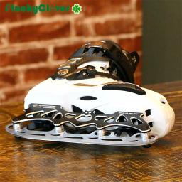 1 conjunto de lâmina de skate de gelo 253/290mm bola de substituição de lâmina de gelo para rolo inline slalom sapatos de skate figura patins lâmina de hóquei no gelo - Image 5