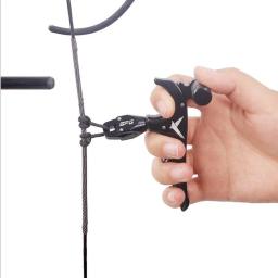 Pinça de liberação para arco composto, pinça de 4 dedos para tiro com arco composto, acessórios esportivos de tiro com arco - Image 5