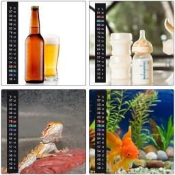 Termômetro digital de fabricação de cerveja, adesivo para sensor de aquário, leitor de temperatura, para tanque de peixes/kombucha - Image 5