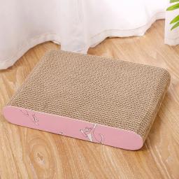 Almofada de papel arranhadora para gatos, colchão com papelão ondulado para arranhar e raspar as unhas do gato, suprimentos para animais de estimação - Image 2