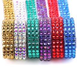 Fita para aplicação de cristais, fita adesiva com strass, apliques em ferro, decoração diy, presente, jóias, roupas, 1 jarda, 15mm - Image 1
