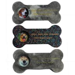 Memorial pet osso lápide resina molde cão lembrança lápide silicone molde de cristal diy artesanal sabão fazer dropship - Image 1