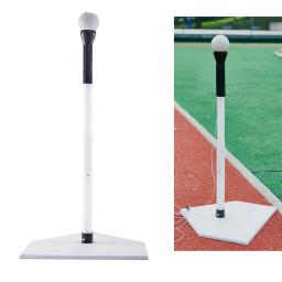 Esportes ao ar livre beisebol rebatidas t treinamento ajustável softball prática suporte para crianças jovens adultos - Image 2