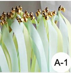 Varinhas Coloridas com Sinos para Decoração de Casamento - Pacote com 50 Peças