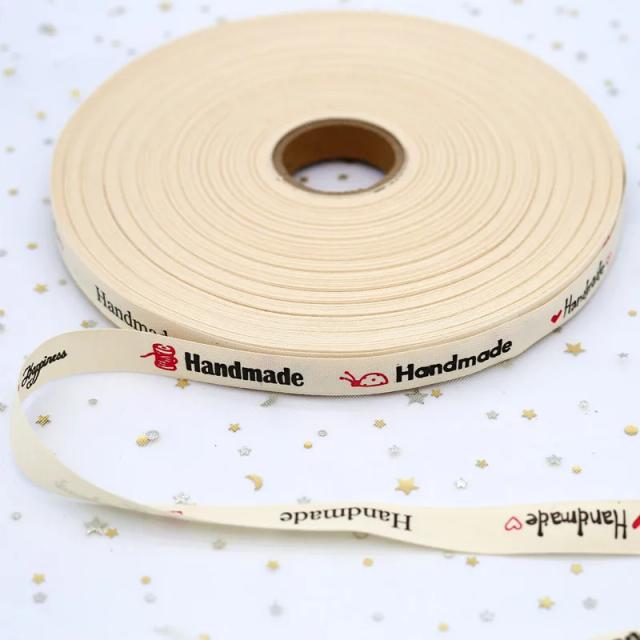 Fita de Algodão Colorida Estampada para Laços - 5 Metros de DIY para Presentes e Acessórios de Roupas - 15mm