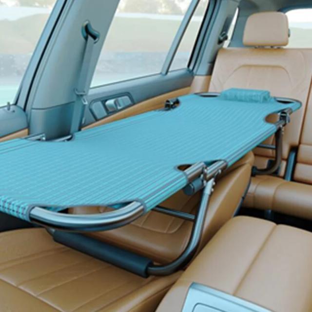 Cama Dobrável Portátil ALWAYSME para Viagens de Carro e Acampamento - Leve e Prática