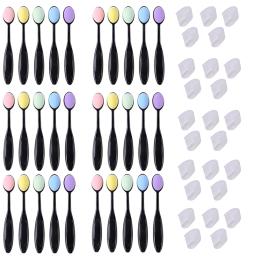 10-30 pçs pincéis de mistura de esponja suave com tampas desenho pintura escovas kit plano para diy scrapbooking cartões ferramenta de mistura de tinta - Image 1