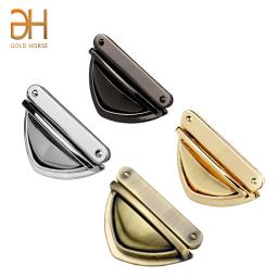 Prendedor de metal para bolsa, fecho de metal diy com fecho por torção, fivela de pressão para reparação de bolsa de couro, bolsa de mão, 10 peças - Image 2