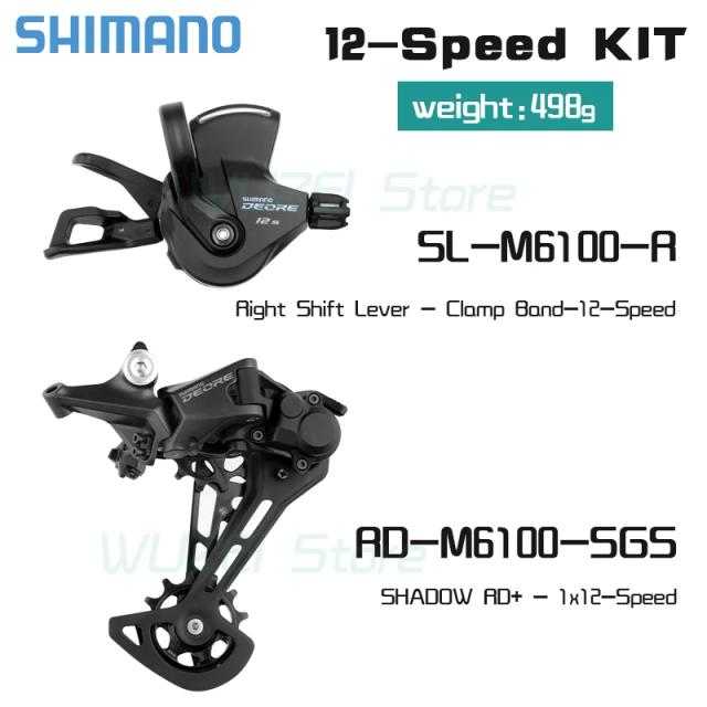 Shimano Deore M6100 Câmbio e Trocador 12 Velocidades