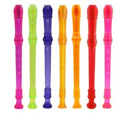 M mbat removível flauta abs agudos clarinete soprano gravador de madeira instrumento musical arco-íris sete cores com haste de limpeza - Image 6